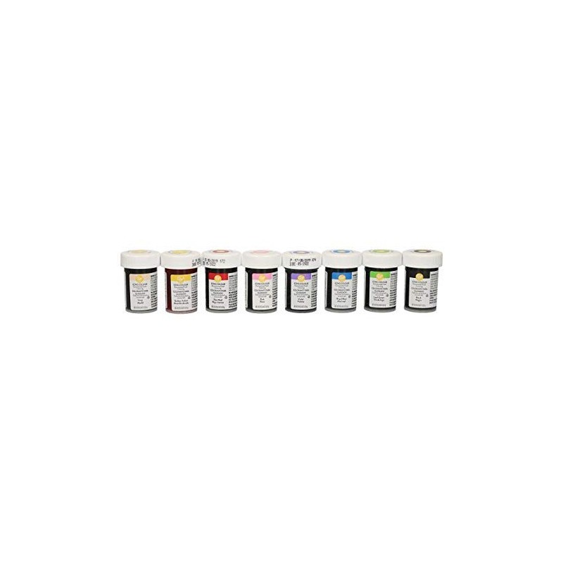 Wilton Icing Colours - 8 Colour Pack