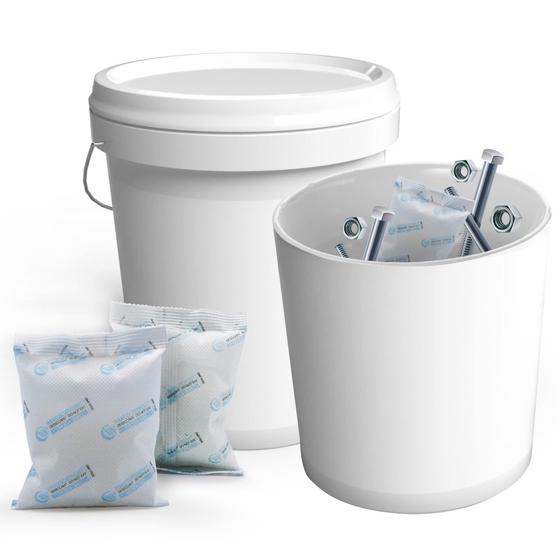 Wisesorb 2Pcs 100 Gram Silica Gel Packets, Premium Dessicant Packs