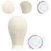 Harilla Canvas Block Head Table Training Head Styling Head Wigs