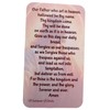 Westmon Works Our Father Hail Mary Prayer Card Set Catholic