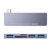 Sanwa Supply USB Type-C Hub (with Card Reader) USB-3TCHC18GY