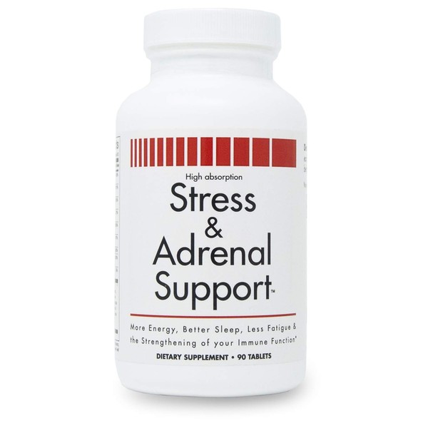 Stress and Adrenal Support - 90 Chewable Tablets - Citrusy