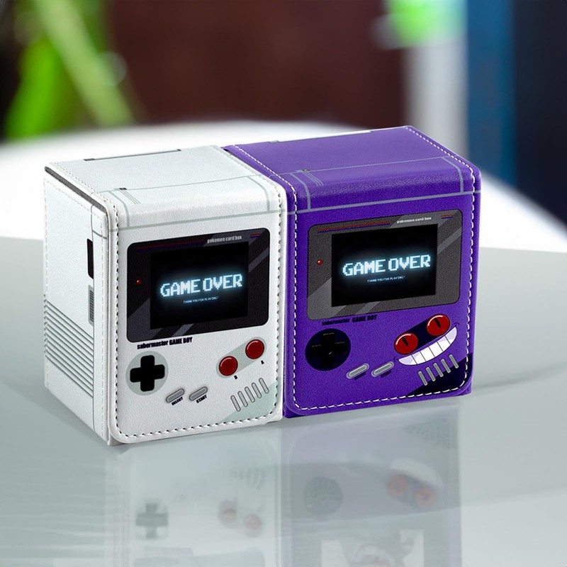 sabermaster Card Deck Box Fits for YGO MTG，100+ Card Storage