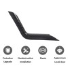carcartrim-2022 Carbon fiber Look Gear Shift Side Strip Cover For