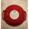 Le Creuset "Cerise" LE CREUSET 8" Stoneware Wok Dish Bowl