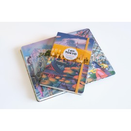 Moleskine LEQP060IAMTOK Notebook, Japanese Limited Edition, I am Tokyo Hardcover, Large Size, Horizontal Rule,