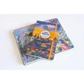 Moleskine LEQP060IAMTOK Notebook, Japanese Limited Edition, I am Tokyo Hardcover, Large Size, Horizontal Rule,