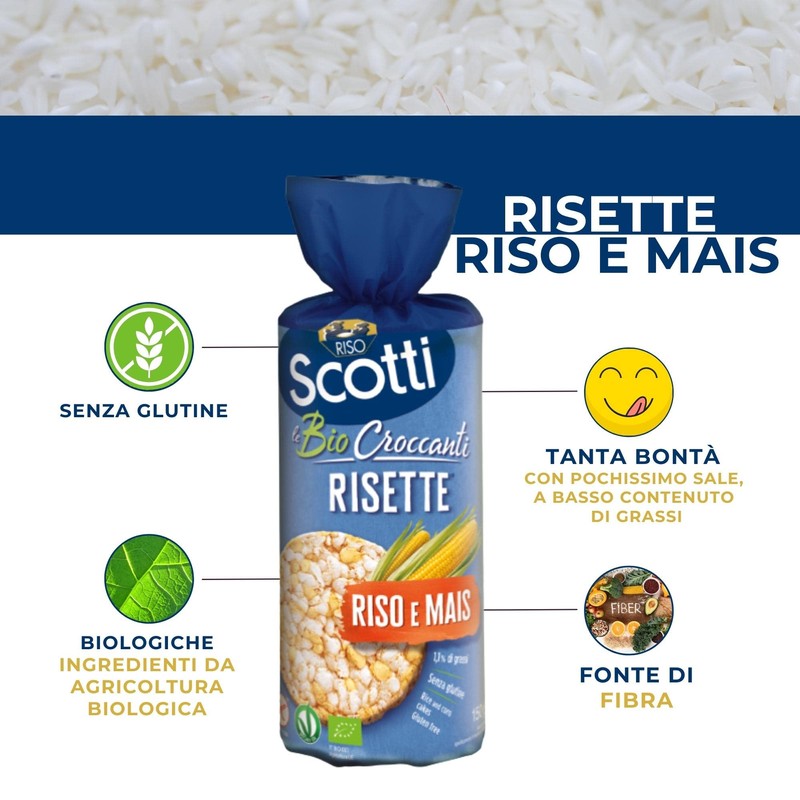 Reiskuchen Gallette Di Riso Mais Risette 150 G