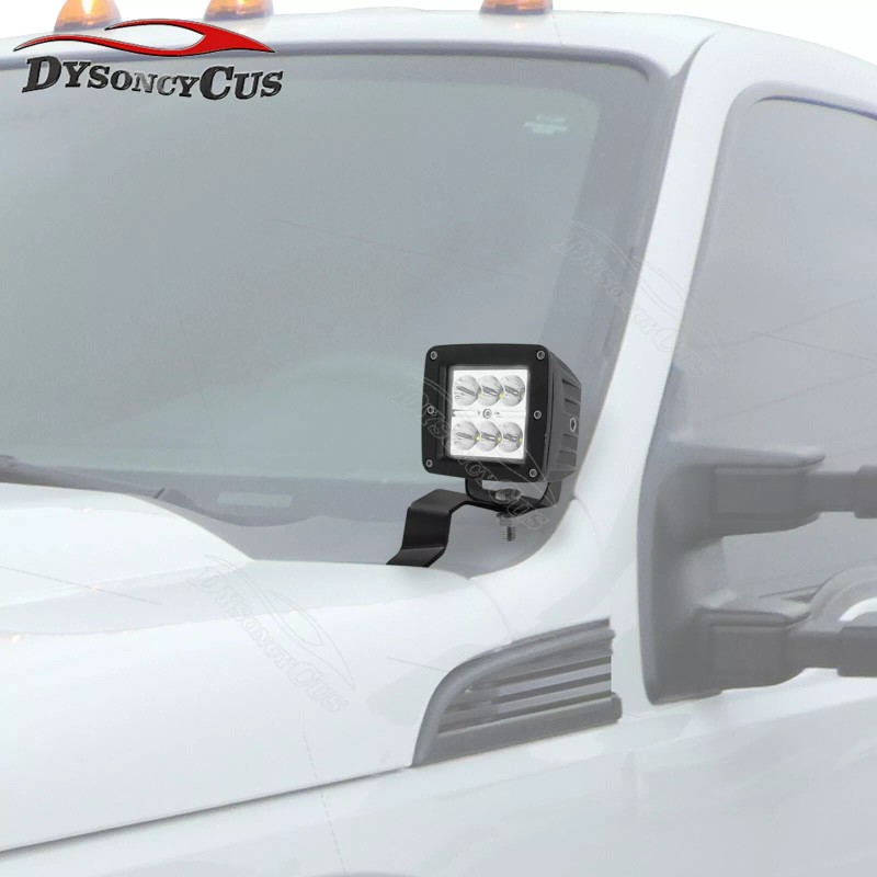 DYSO Fit 11-16 Ford F250/F350 Super Duty Hood Hinges A-Pillar