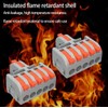 Insert Connector with Locking Screws, CESFONJER Terminal Block 1-in-5 Au,