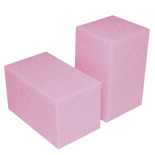 Rehabilitation Advantage Pink Foam Block Hand Exercisers, Set of 16