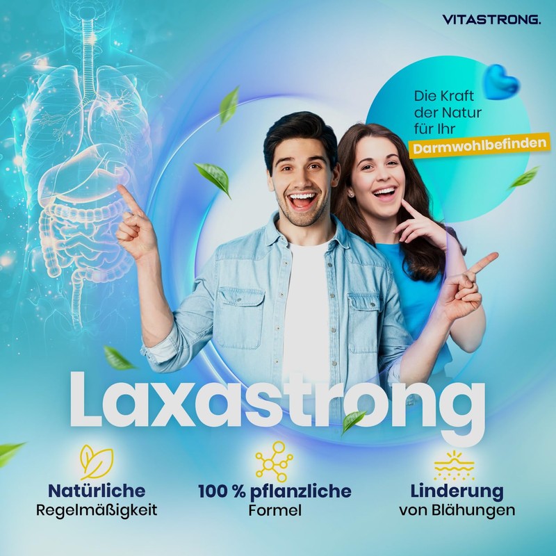 Vitastrong Laxastrong with Rhubarb Sea Buckthorn and Senna Leaves