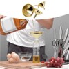 Stainless Steel Funnel, Gold Metal Kitchen Funnel Set, Food Grade