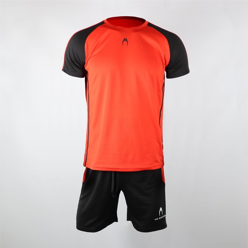 HO Soccer Akademia Fußballhose, Kinder, Schwarz/Rot, Größe 10
