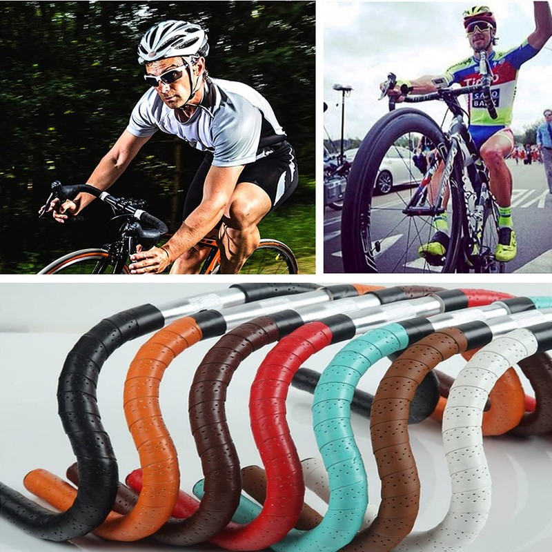 Gexmile 2 Rolls Bicycle Handlebar Tapes Cycling Road Bike Handlebar