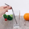 Daconovo Ti Straws Set Pajitas Reutilizables Livianas para Adultos Niños