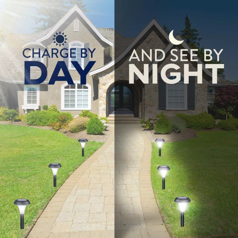 GardenBliss Best Solar Lights for Outdoor Pathway, 10 Brightest Light