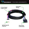 TEKONSHA 305000 Trailer Brake Controller Custom Harness, Vehicle & Brake