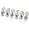 10 Pack G4 2835 LED Bulb Transparent Led Lamp Plug