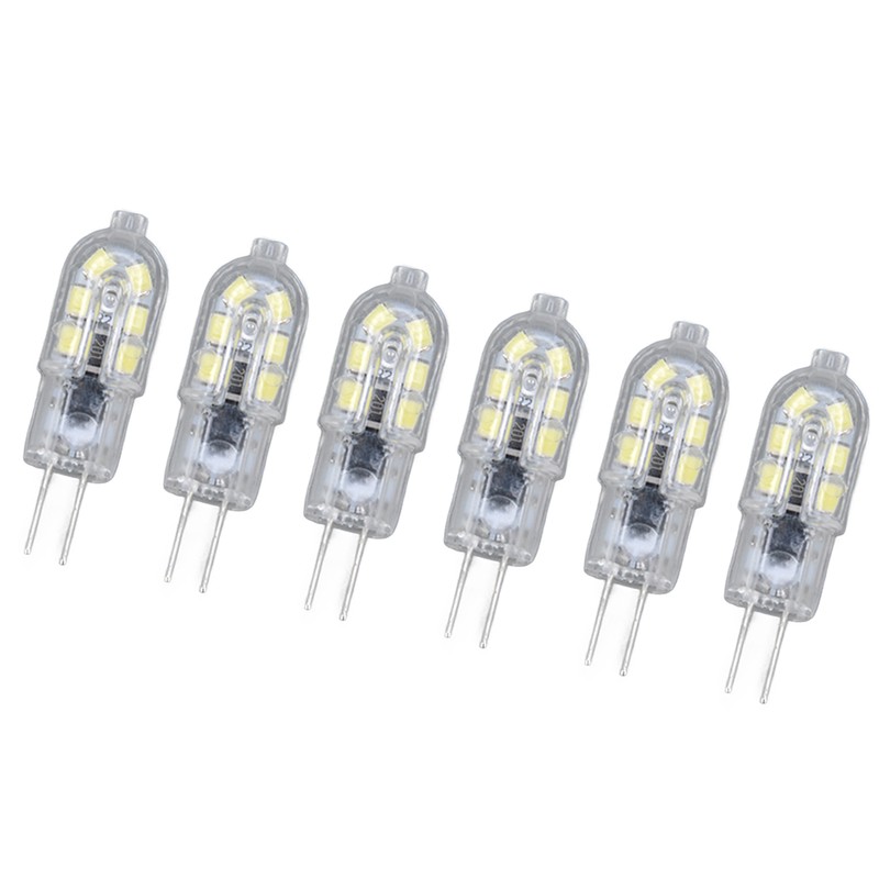 10 Pack G4 2835 LED Bulb Transparent Led Lamp Plug