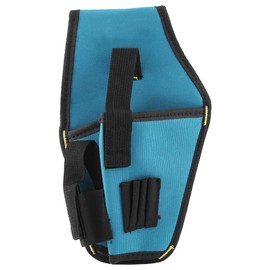 Drill Holster Tool, Multifunctional Canvas Waist Apron Tool Pocket Bags Portable Electrician Drill Holder Belt Pouch for Builders, Carpenters, Gardeners, Electricians(No Belt)