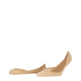 FALKE Women Elegant Step invisible/liner socks, 1 pair, UK size 5.5-6.5 (EU 39-40), Beige, polyamide mix - No show/liner sock with non slip sole and very low cut
