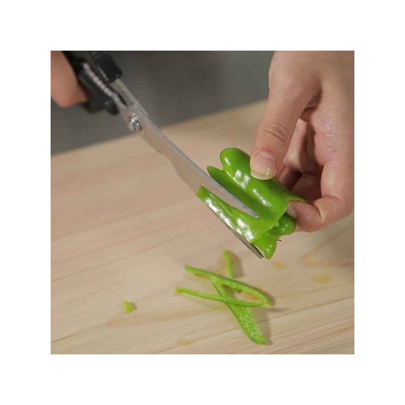 Kyoto Utsuyoku Ultra Long Curved Kitchen Scissors, Made in Japan