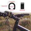 X AUTOHAUX 100pcs Bike Brake Cable Clip C Style Clamp