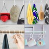 Luoqun88 Plastic Shower Curtain Rings 24 Pack - No Rust