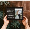 Let the Adventure Begin Engagement Picture Frame Gift for Couple,