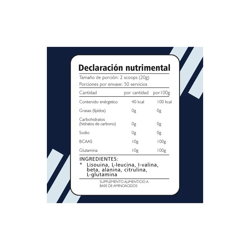 Aminoácidos Bcaasgluta 911 Suplements 1kg Varios Sabores