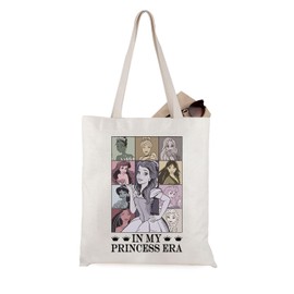 Magic Kingdom Princess Fans Gift In My Princess Era Tote Bag for Women (T-Princess EraCA)