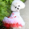 Clopon 2Pcs Dogs Dresses for Medium Dogs Girl Cute Pets