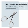PARSA Beauty Nail Scissors with Curved Cutting Edges Stainless Steel