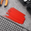 JJUNW 100 Pcs Spray Can Straws, Red Plastic Straws Spray