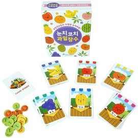 (Goryeo Stationery) No. 240 / Nunchi-kochi Fruit Seller Game: The Teacher Who Plays Well with Board Games / (고려문구)No240눈치코치 과일장수 게임 보드게임으로 잘노는 쌤