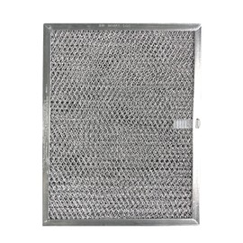 Air Filter Factory Replacement For Broan Nutone LL62F, LL6200, MM 6500 Range Hood Aluminum Grease Mesh Charcoal Carbon Combo Filter 8.5 x 11.25 x .375