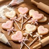 Heart Cookie Cutters, Stainless Steel, 6 Pack