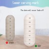 Cute Pill Organizer 7 Day, Weekly Pill Cases Box Waterproof
