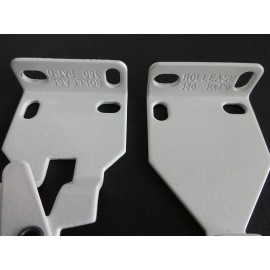 Rollease 20 pair ROLLEASE Roller Shade R3-R8 EXTENSION CLUTCH BRACKETS RB360W WHITE
