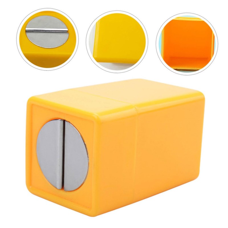 SAFIGLE 4Pcs Razor Blade Disposal Box Safe Storage Container for