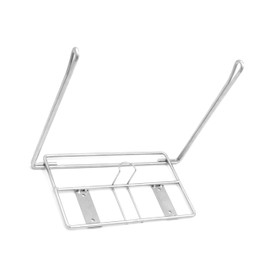 SSWBasics Hanging Plastic Bag Holder - Convenient T-Shirt Storage (11 x 6 x 21") - Sturdy Metal Holder for Easy Access