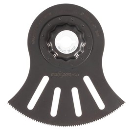 Makita B-66422 Starlock Max BiM Segment Saw Blade 100 mm MAM003 Wood and Metal, for Wood, Wood with Nail Residue, Epoxy, 50 mm Immersion Depth, for Multitool, Multi-Tool, Pack of 1