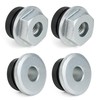 Set of 4 Upper Rack & Pinion Mount Bushing Kit