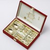 (10x10) Pure Gold Longevity Turtle Cutlery Set (2 Sets) Gold Turtle / (텐바이텐)순금 장수 거북 수저세트 2벌 금거북