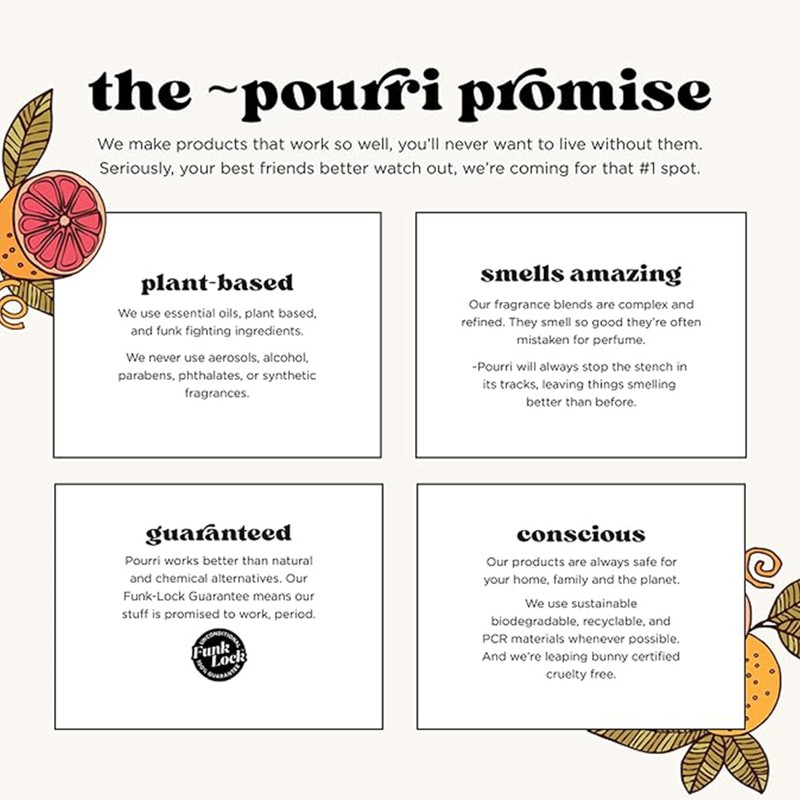 Poo-Pourri Before-You-Go Toilet Spray, Travel Size 10 mL, 5 Pack