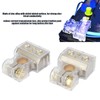 2 Pcs Battery Terminal Connectors 0/2/4/6/8AWG with Shims Protector Cover