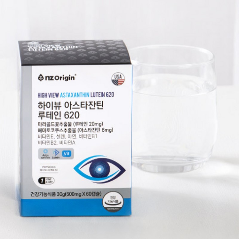 ANGET ORIGIN Enget Origin Highview Astaxanthin Lutein 620 120 Capsules