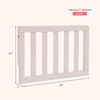 Sweetpea Baby Rose/Tiana Convertible Crib Toddler Guard Rail