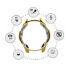 BIUDECO Gear S3 Watch Case Cover Protective Frame Cover Shatterproof
